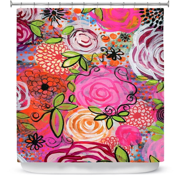 Shower Curtains 70" x 93" from DiaNoche Designs by Robin Mead - Eloquent 44