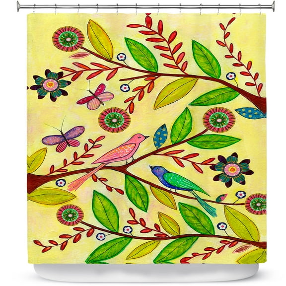 Shower Curtains 70" x 93" from DiaNoche Designs by Sascalia - Sunny Day