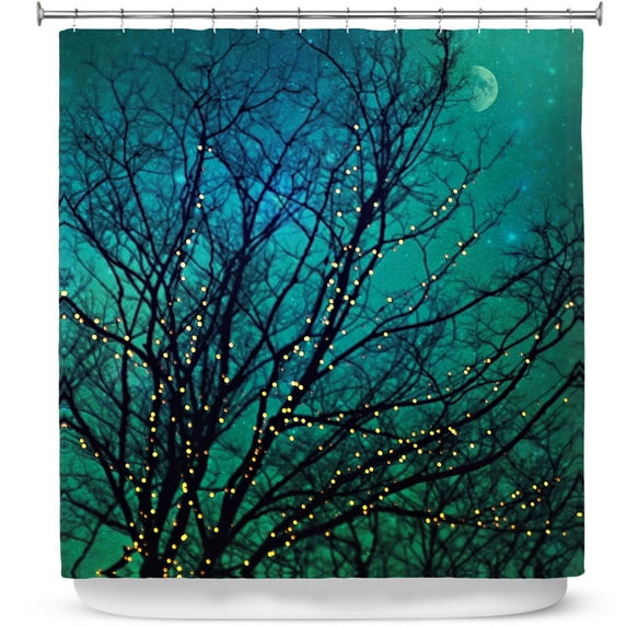 Shower Curtains 70" x 93" from DiaNoche Designs by Sylvia Cook - Magical Night