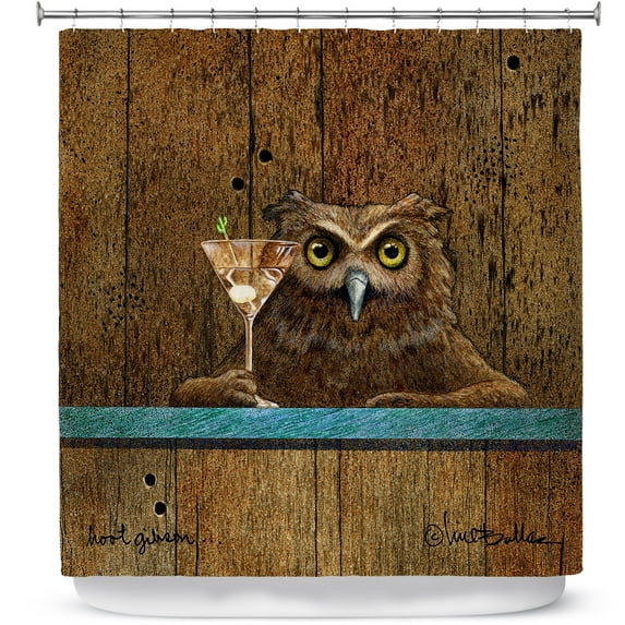 Shower Curtains 70" x 93" from DiaNoche Designs by Will Bullas - Hoot Gibson