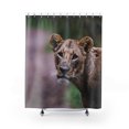 thumbnail image 1 of Shower Curtains 71x74 Lioness, 1 of 2