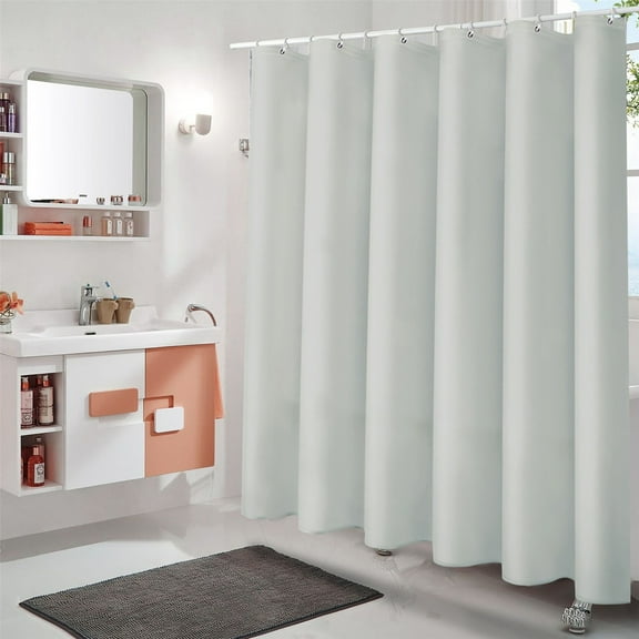 Shower Curtains for Bathroom, Extra Long Shower Curtains, Waterproof Shower Curtain - Shower Curtain Liner for Bathroom, Light-Weight Material & Washable, 70.86x70.86"