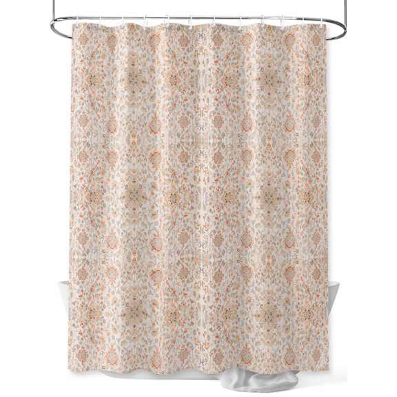 Shower Curtains Boho Tribal Bath Curtain Retro Ethnic Style Waterproof Bathroom Shower Curtain Set with Hooks Decoration 72 x 72 Inches