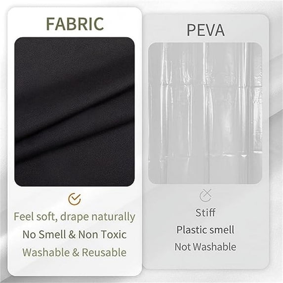 Shower Curtains Cream/Yellow - 72 x 72