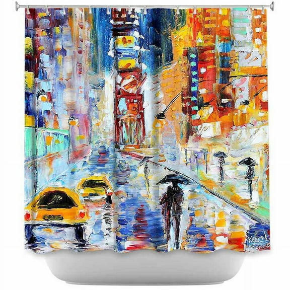 Shower Curtains - DiaNoche Designs - A New York New Year