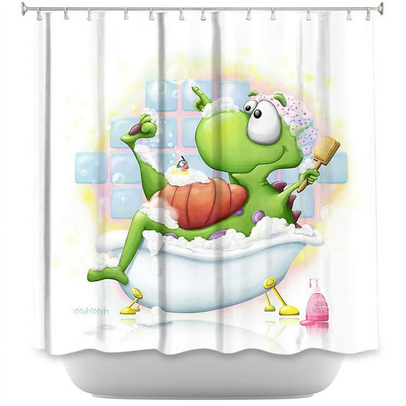 Shower Curtains - DiaNoche Designs - Bubble bath