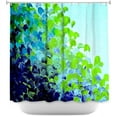 thumbnail image 1 of Shower Curtains - DiaNoche Designs - Creation in Color Blue Green, 1 of 1