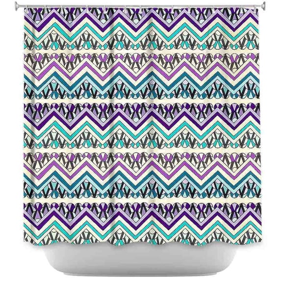 Shower Curtains - DiaNoche Designs - Energy