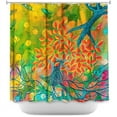 thumbnail image 1 of Shower Curtains - DiaNoche Designs - Everything is Rooted in Love, 1 of 1