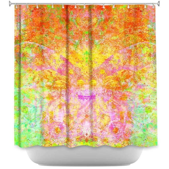 Shower Curtains - DiaNoche Designs - Firefly