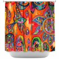 thumbnail image 1 of Shower Curtains - DiaNoche Designs - Flying Fish, 1 of 2