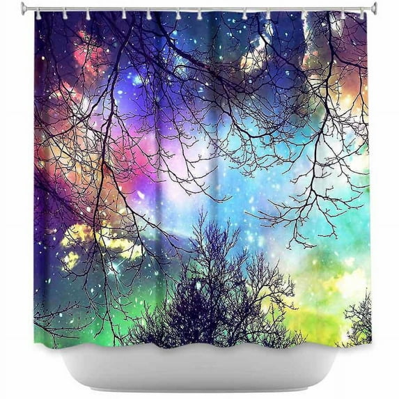 Shower Curtains - DiaNoche Designs - Look to the Stars