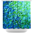 Shower Curtains - DiaNoche Designs - Splash Out Green - Walmart.com