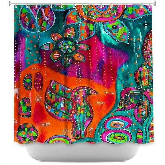 Shower Curtains - DiaNoche Designs - Spring Forth