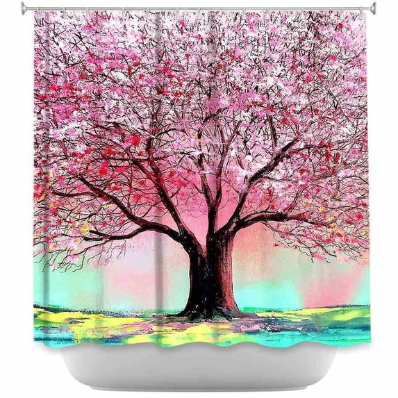 Shower Curtains - DiaNoche Designs - Story of the Tree lxxiv