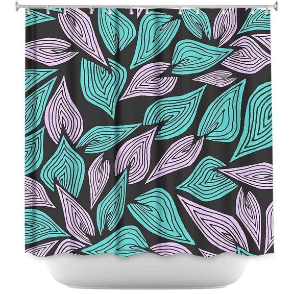 Shower Curtains - DiaNoche Designs - Winter Wind