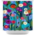 thumbnail image 1 of Shower Curtains 70" x 73" from DiaNoche Designs by Carrie Schmitt - Good Morning Sunshine Flowers, 1 of 1