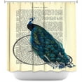 thumbnail image 1 of Shower Curtains - DiaNoche Designs by Madame Memento - Peacock Bicycle, 1 of 1