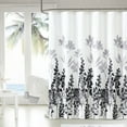 thumbnail image 1 of Shower Curtains, Fabric Shower Curtain Set with 12 Hooks,72x72 Inch Heavy Weighted Blue Flowers Bathroom Shower Curtain Polyester Stall Curtains with 12 Hooks for Bathroom Showers, Bathtubs, 1 of 6