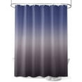 thumbnail image 1 of Shower Curtains Purple and Gray Ombre Bath Curtain Gradient Gradual Color Waterproof Bathroom Shower Curtain Set with Hooks Decoration 72 x 84 Inches, 1 of 7