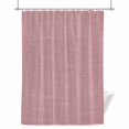 thumbnail image 1 of Shower Curtains for Bathroom-36"x72",Naked Pink Solid Color Waterproof Bath Curtain Grommet Shower Curtain Set with Hooks, 1 of 9