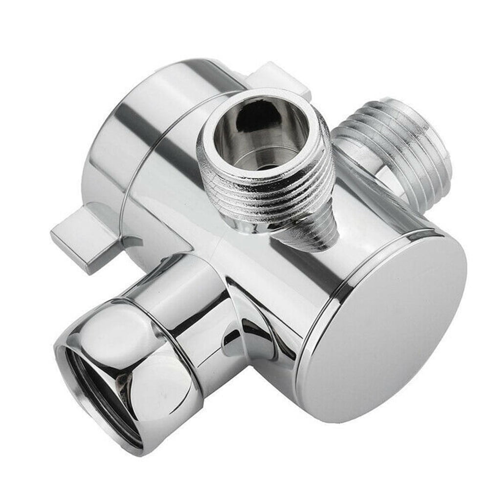 Shower Diverter,Diverter Valve Tap Bath Head Arm T-adapter Bath Head 3 ...