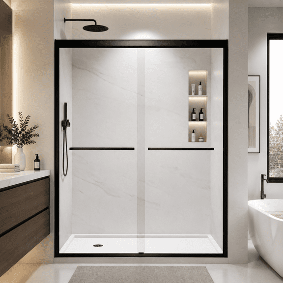 Neo-Angle Corner Shower Doors 36