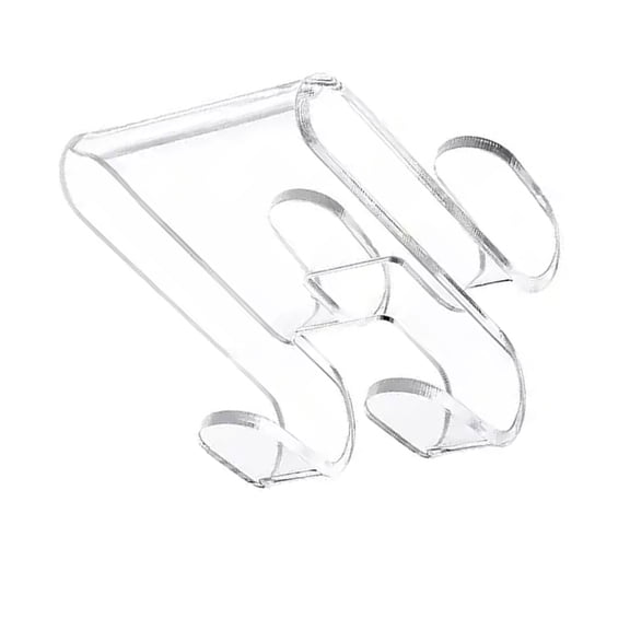 Shower Door Hook Acrylic Bathroom Hanger Convenient Storage Solution for Bathrobes and Towel Clothing Hangings Rack