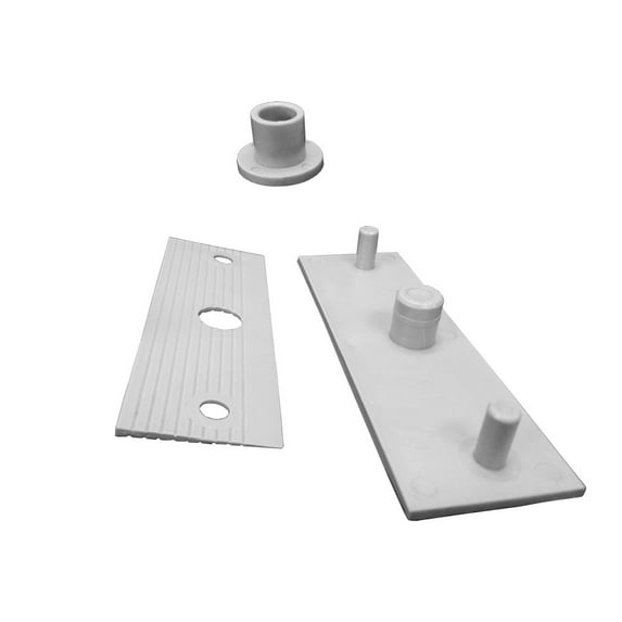 Shower Door Pivot Base Plate, Base Plate Wedge and Pivot Socket Kit for Frameless Pivot Shower Doors
