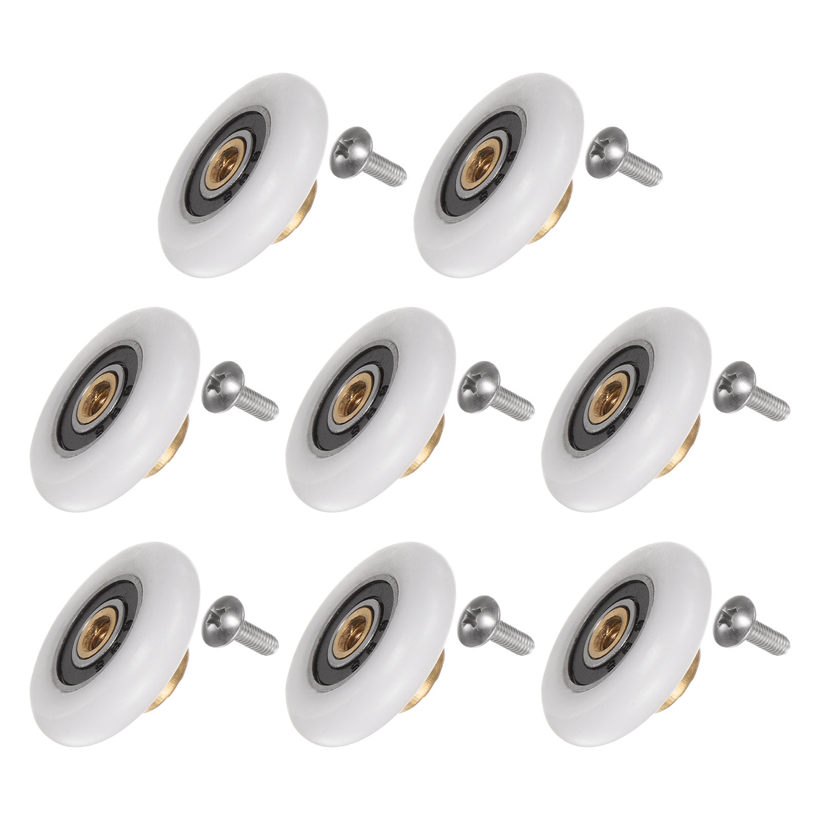 Shower Door Roller Wheel 25mm Dia. Replacement Part for Bathroom Glass ...