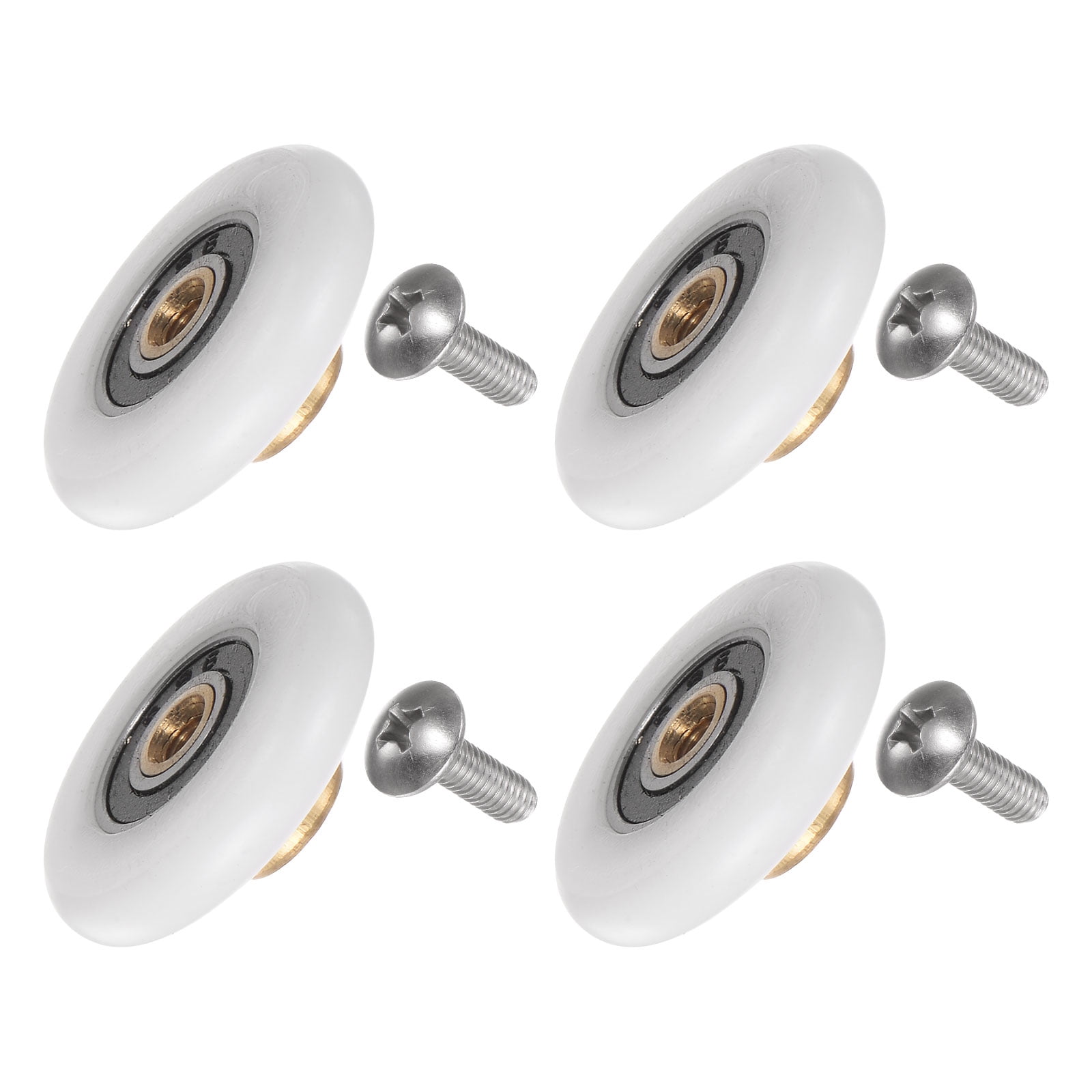 Shower Door Roller Wheel 27mm Dia. Replacement Part for Bathroom Glass ...