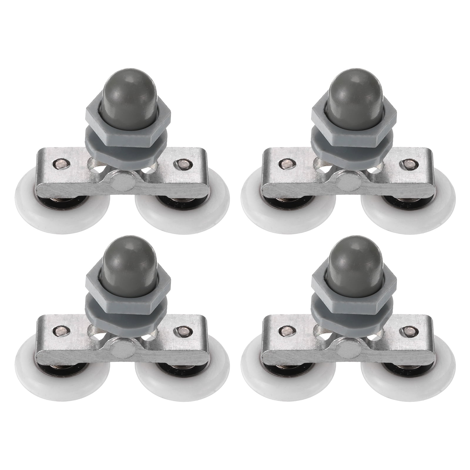 Shower Door Rollers 25mm/1", 4 Pack Bathroom Glass Door Runner Part for ...