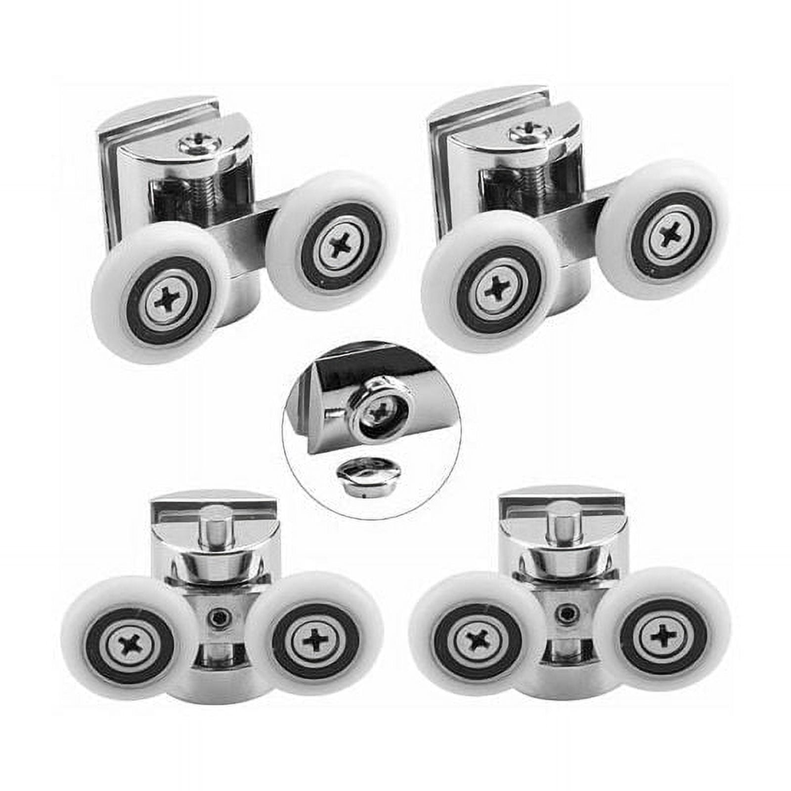 Shower Door Rollers Ultra-Quiet Replacement, Corrosion-Resistant Strong ...
