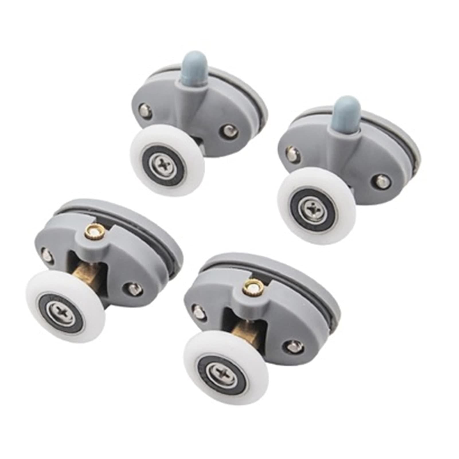 Shower Door Runner Wheels, Abs Plastic Pulleys Sliding Door Rollers For