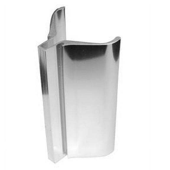 Gordon Glass Co Shower Door Pull Handle, Universal Design, Doorknob, Aluminum Bright Chrome 4 Piece