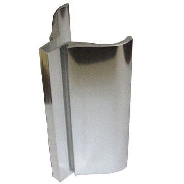 Shower Door Slipon Brushed Nickel 4" Pull Handle