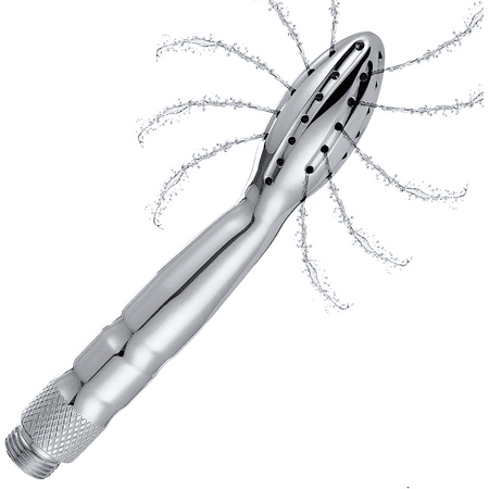 Shower Douche Shower Enema, Handheld Water Shower Nozzle Anal Rinse Vaginal Cleaning for Adult