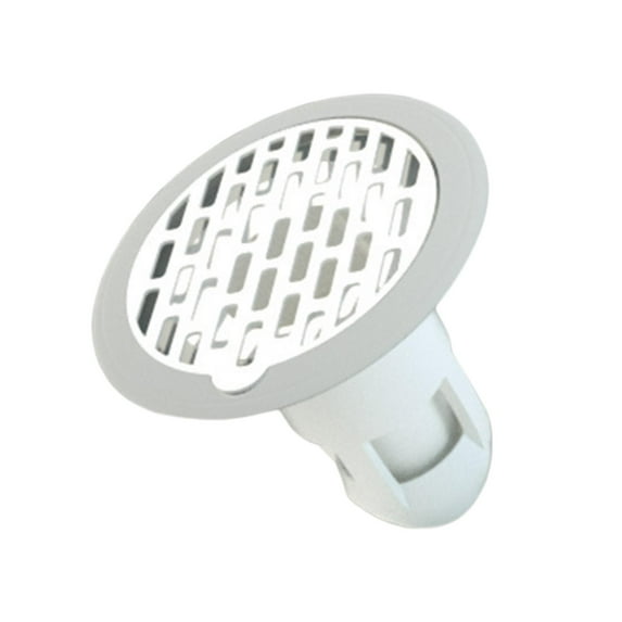 Shower Drain Bathroom Insert Floor Drain Backflow Preventer Drain Valves s Drain Strainer for Bathtub Sink Sewer White