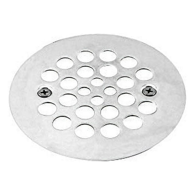 Shower Drain Cover, All Brass Construction (Shower Drain Cover, Chrome
