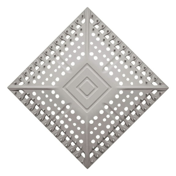 Shower Drain Hair Catcher Square Shape Silicone Sink Filter Hair Clean Up Waste Catcher Kitchen Bathroom Accessory