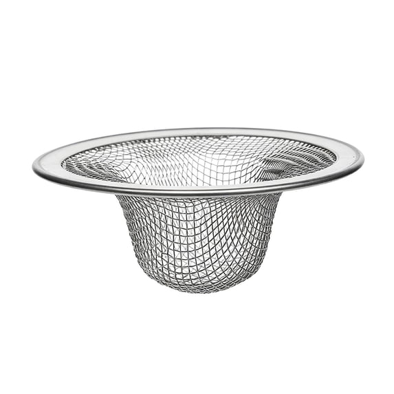 Shower Drain Hair Catcher, Stainless Steel Sink Strainer Basket Filter for Kitchen Bathroom Laundry, 3.54in & 2.75in Mesh Drain Stopper Catch Food Debris & Hair
