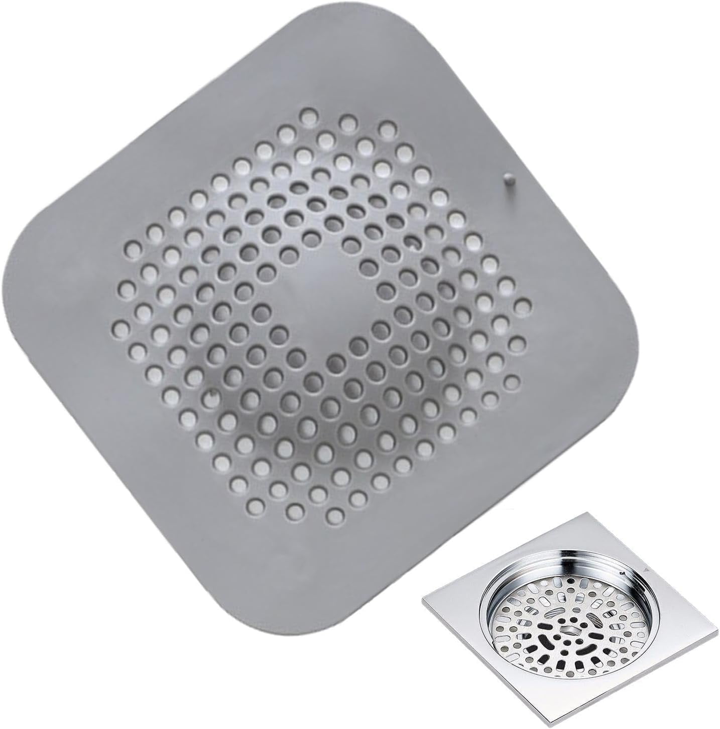 Shower Drain Strainer, Hair Stopper for Shower Drain, Tub Stoppers Hair Catcher Shower Drain
