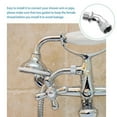 thumbnail image 1 of Shower Elbow Adapter For Shower Head 45°Angle G1/2 Male To Female Shower Head, 1 of 8