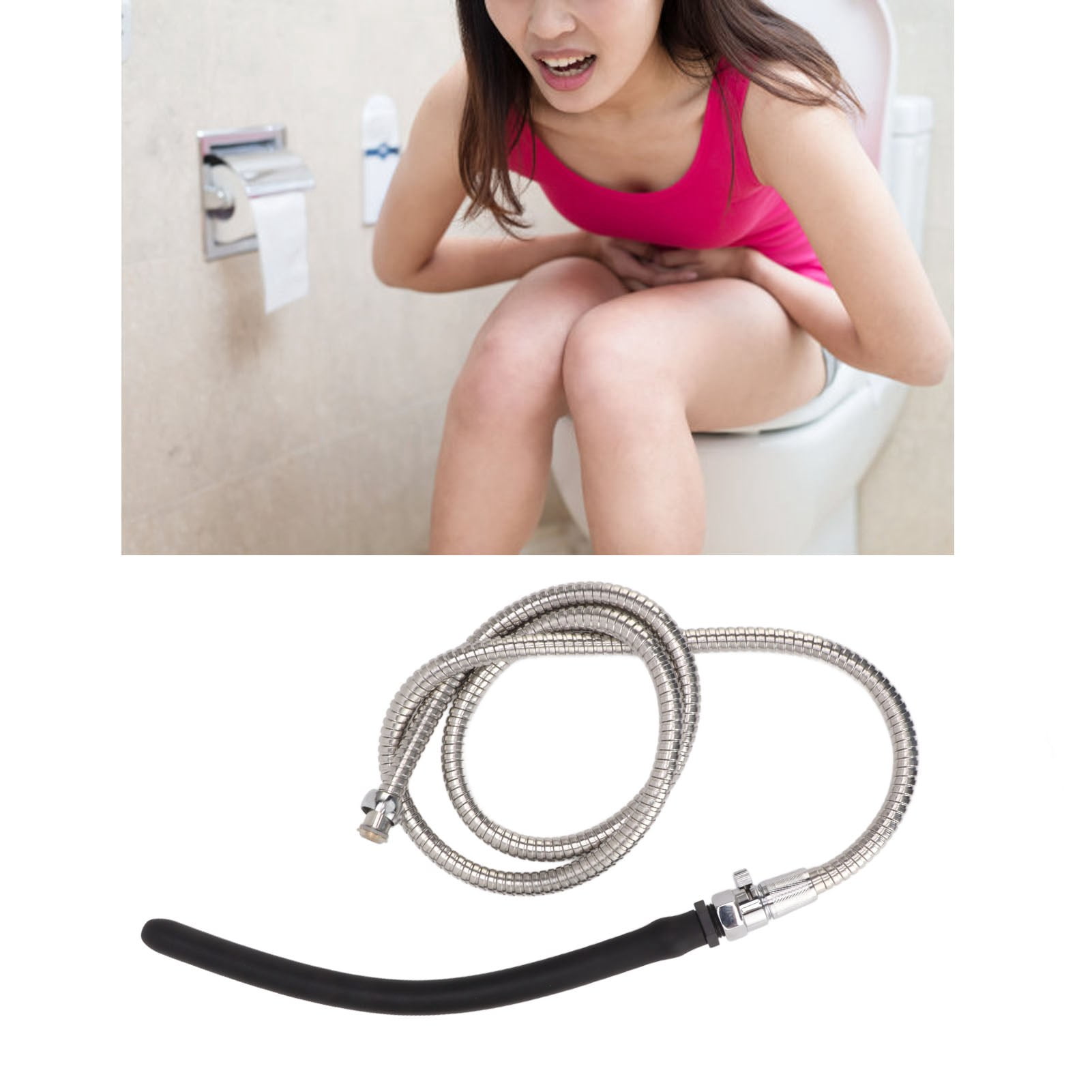 Shower Enema System Douche Kit Shower Enema System Stainless Steel