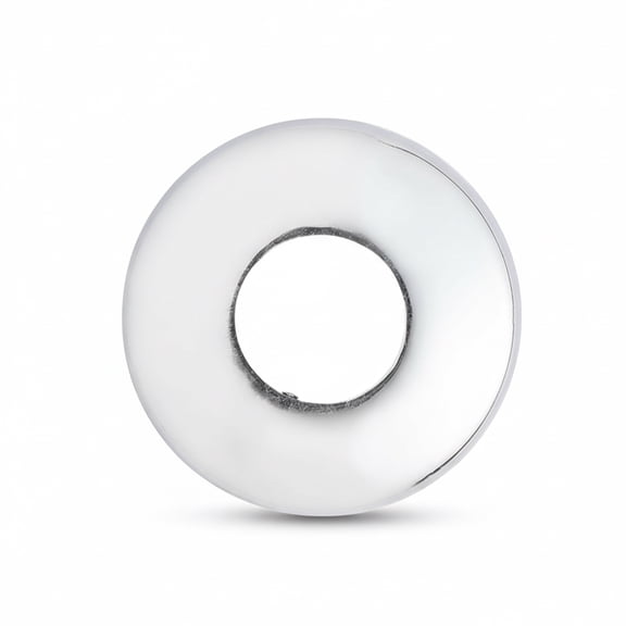 Faucet Escutcheon Chrome Trim Plate Replacement with Durable Brass Construction