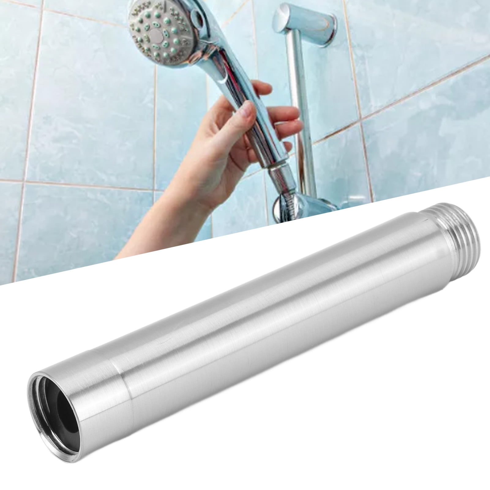Shower Extension Tube Stainless Steel Shower Head Extender For Bathroom