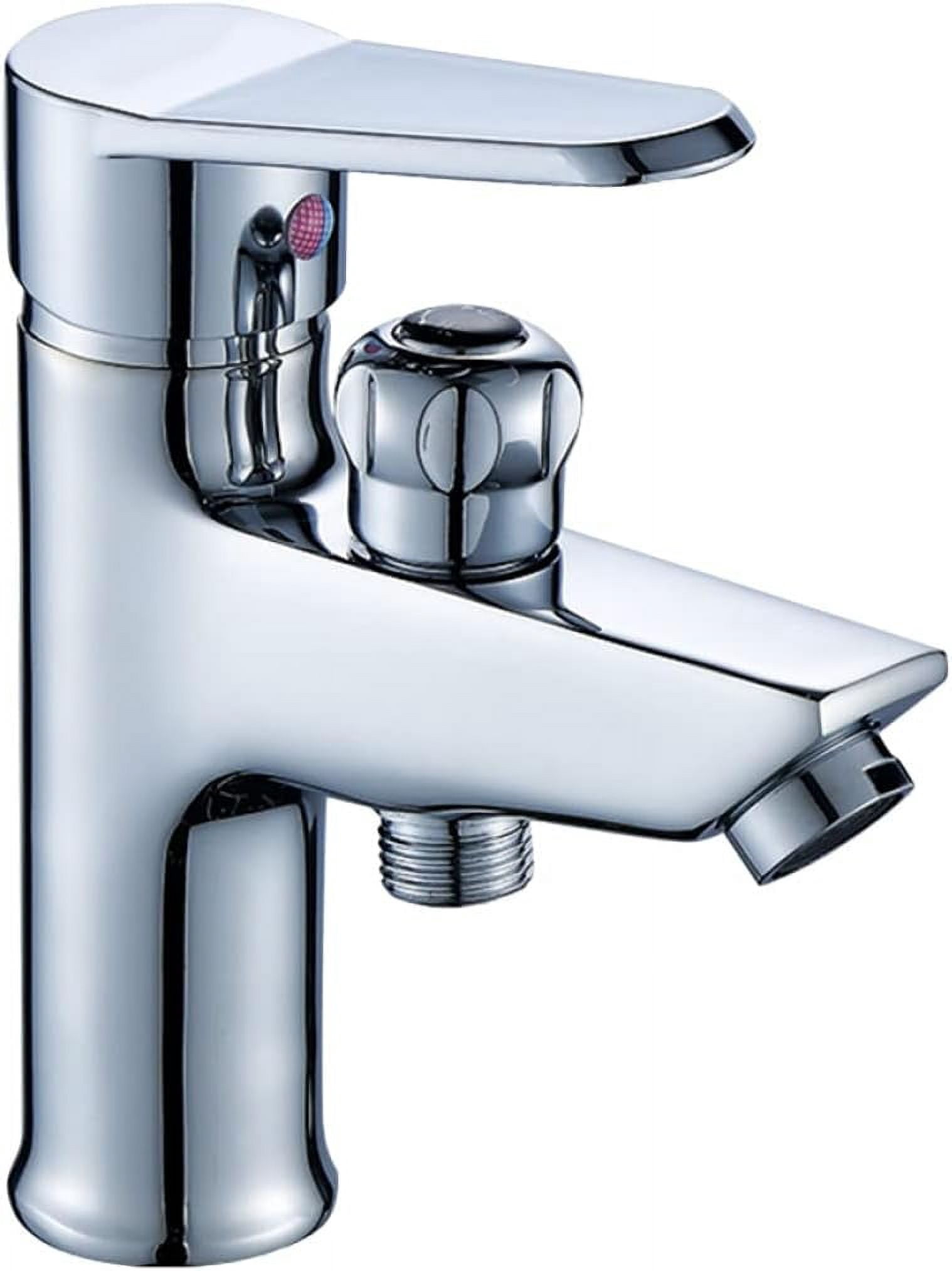Shower Faucet Bathtub Faucets Cold Dual- Tap Practical for Hotel Water Hot Bathroom Home Convenient Faucet Kitchen Restaurant Sink Laundry Household Outdoor Spigot Bathtub Faucet