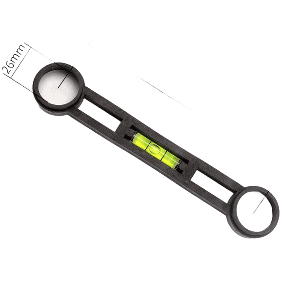 Shower Faucet Leveling Tool ABS Material with Bubble Level for Bent Feet