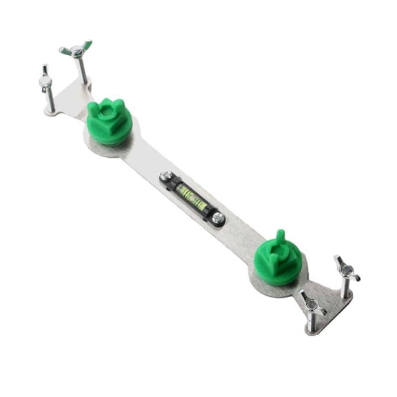 Shower Faucet with Valve Faucet Installation Tool Stainless Steel Cold Hot Water Ornament Leveler Bathroom Hardware Mixing Valve Fixed Positioner Single Pack