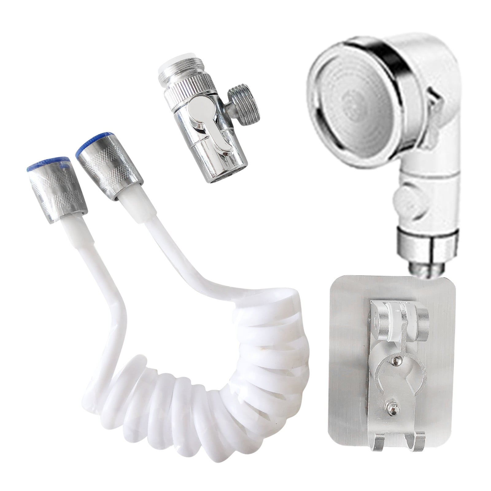 Shower Filter Head Handheld Shower Head Hose Extra Long Rubber Rubber